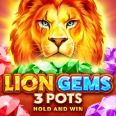 Lion Gems 3 Pots Hold and Win